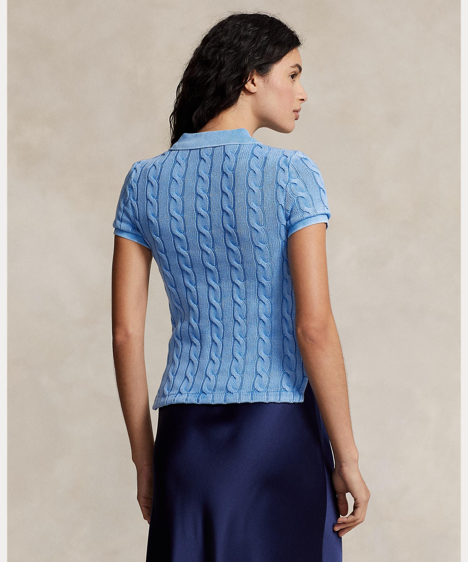 Polo Ralph Lauren Cable Knit Polo Shirt