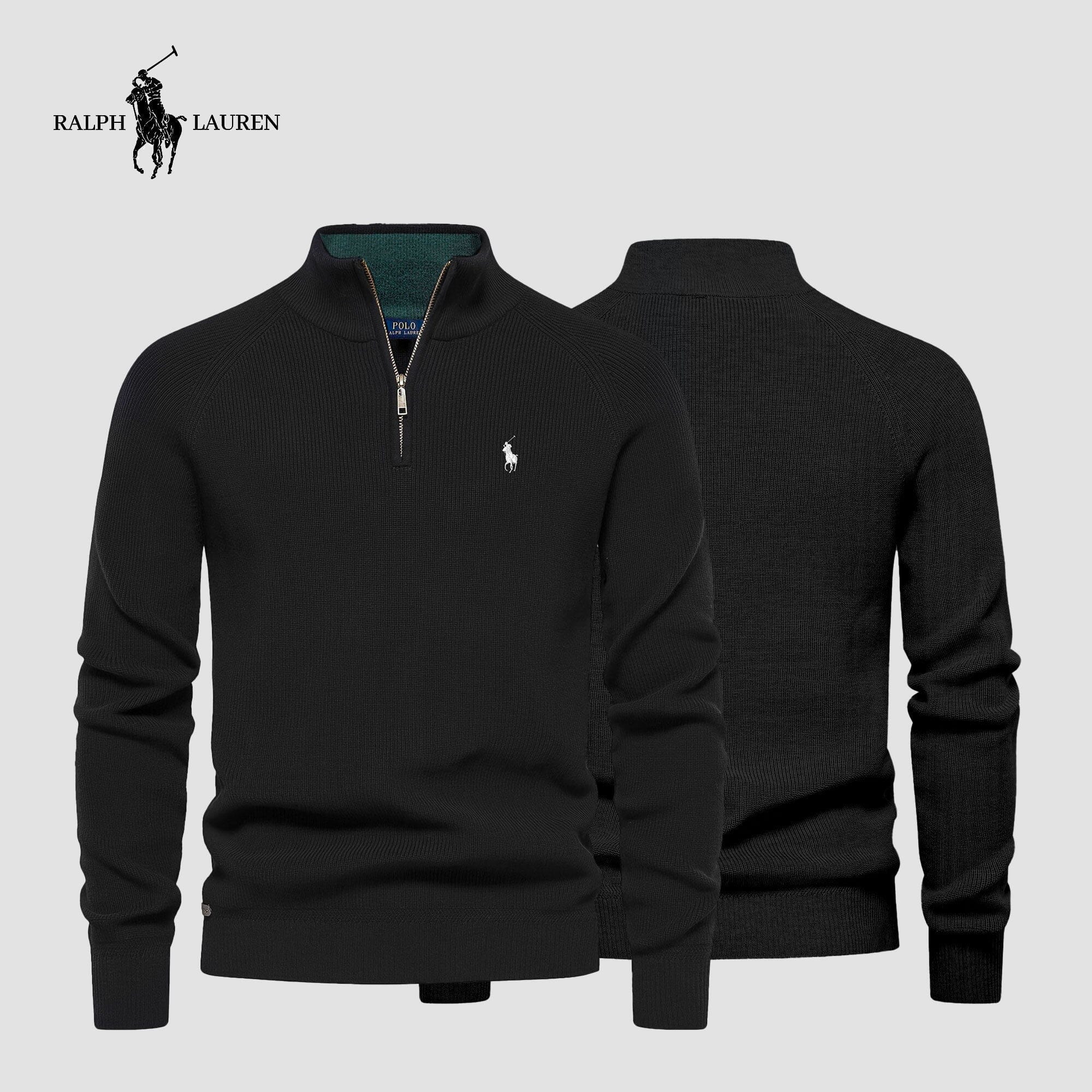 Men's R&L™ Zip Neck Sweater (BUY 1 GET 1 FREE)
