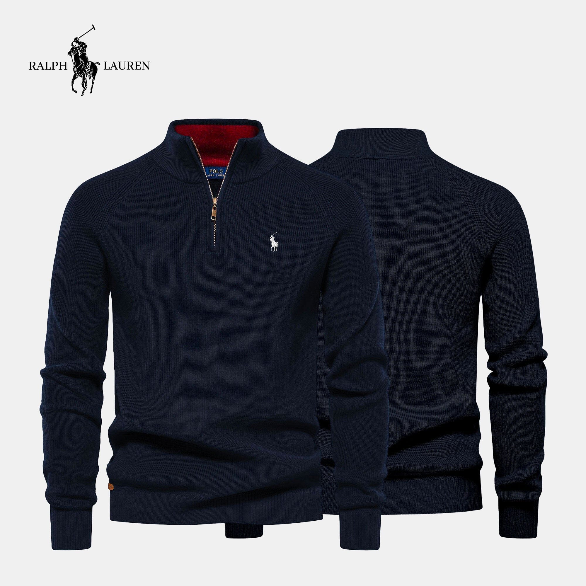 Men's R&L™ Zip Neck Sweater (BUY 1 GET 1 FREE)