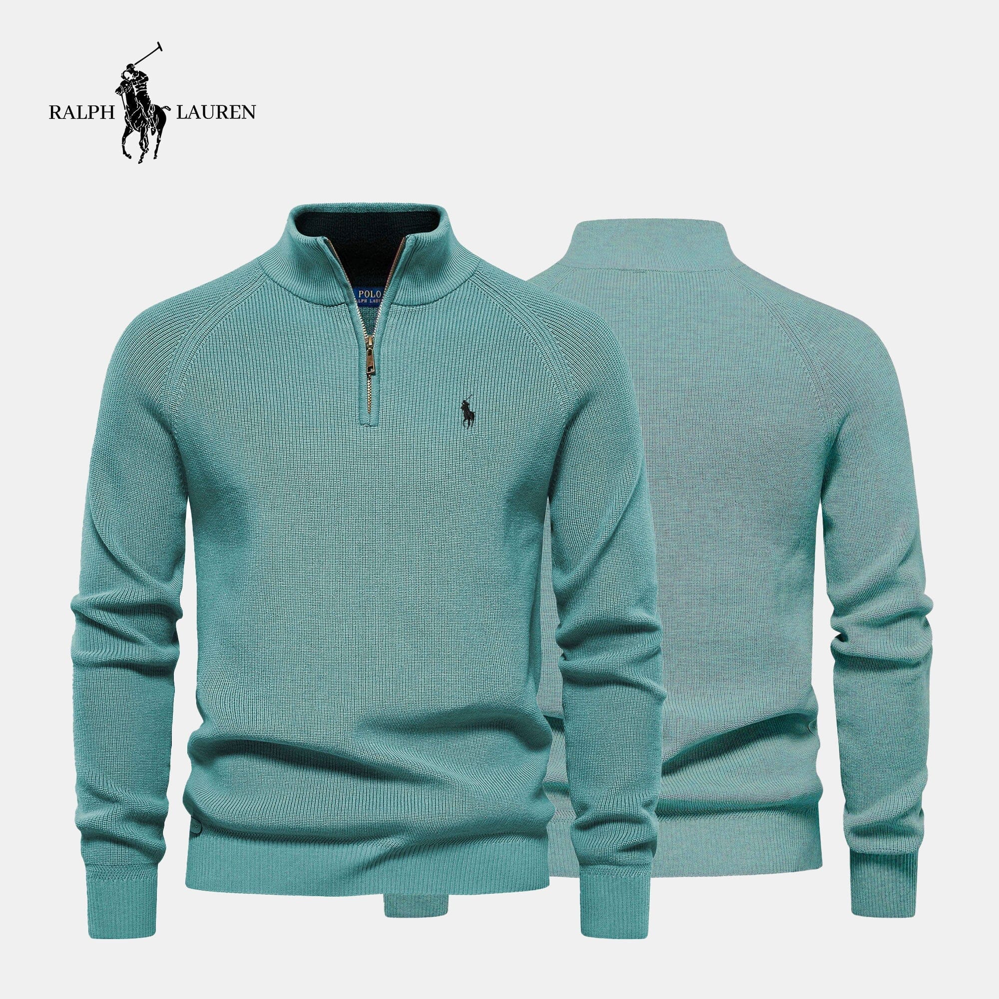 Men's R&L™ Zip Neck Sweater (BUY 1 GET 1 FREE)
